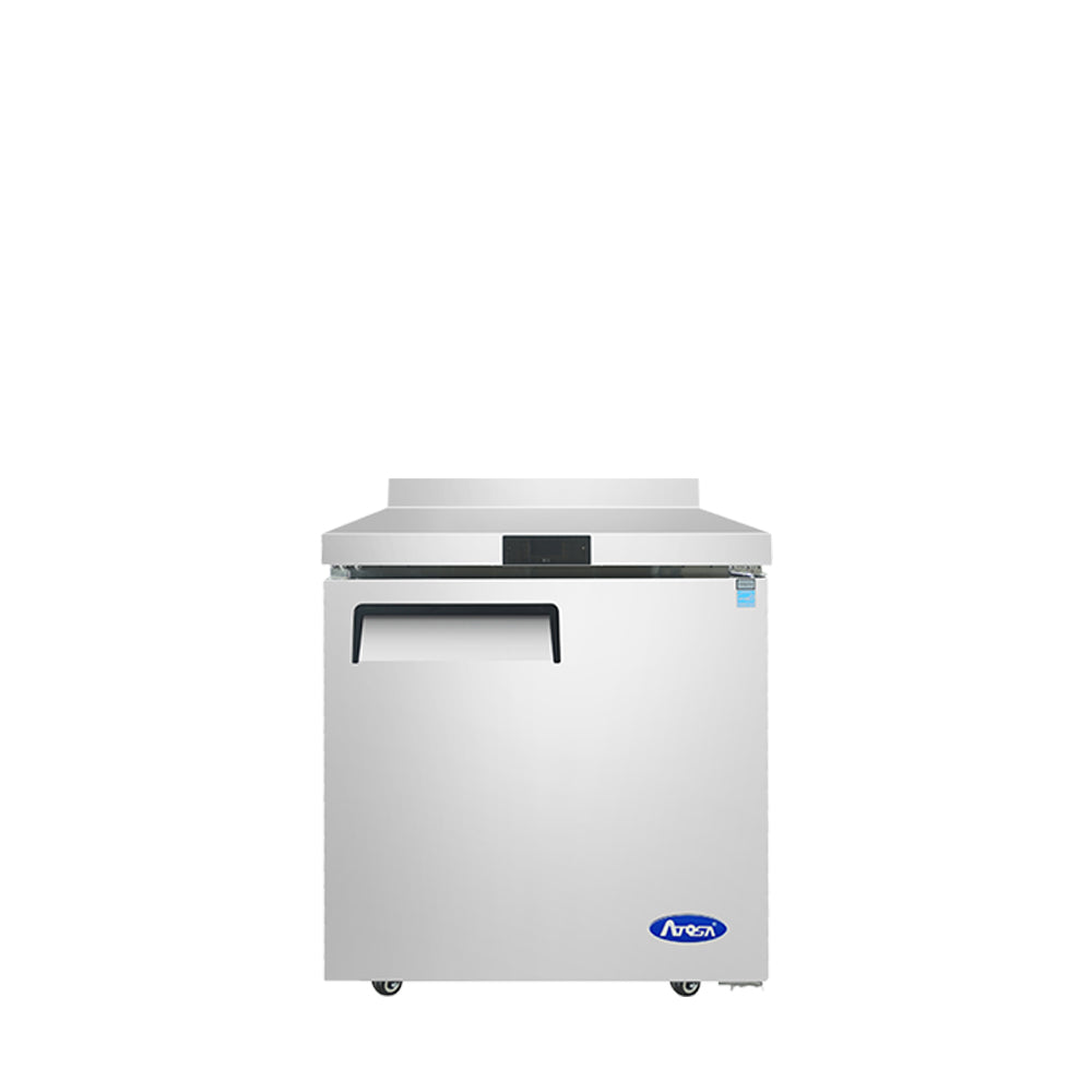 Atosa MGF8408GR 27" Worktop Refrigerator w/ Backsplash