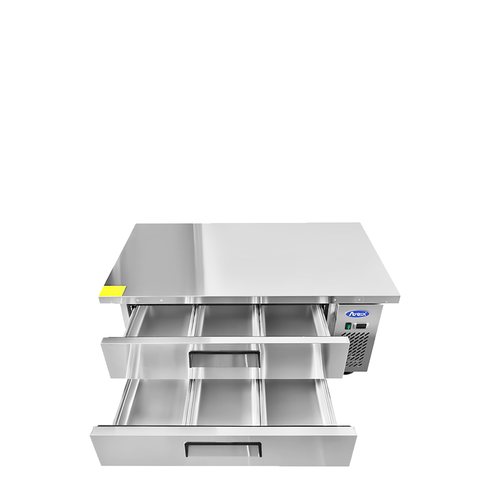 Atosa MGF8452GR 60'' Extended Top Chef Base with 52'' Cabinet