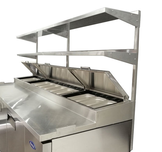 Atosa MROS-67P 67″ Double Overshelves for MPF Series