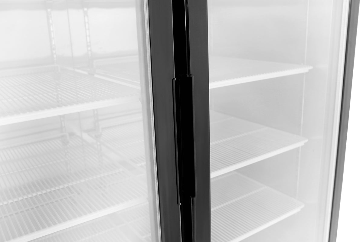 Atosa MCF8703ES Bottom Mount (2) Glass Door Freezer S/S In/Out