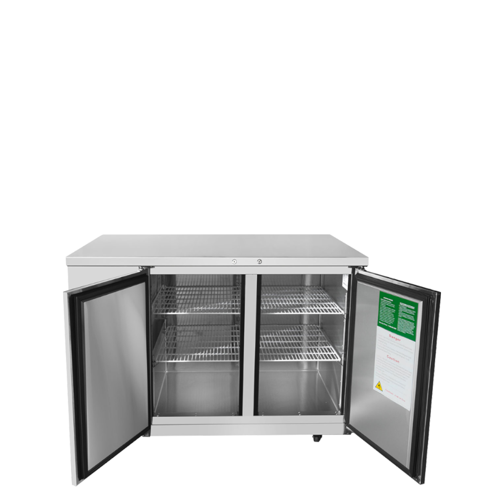 Atosa SBB48GRAUS1 48" Back Bar Cooler Shallow Depth (S/S Exterior)