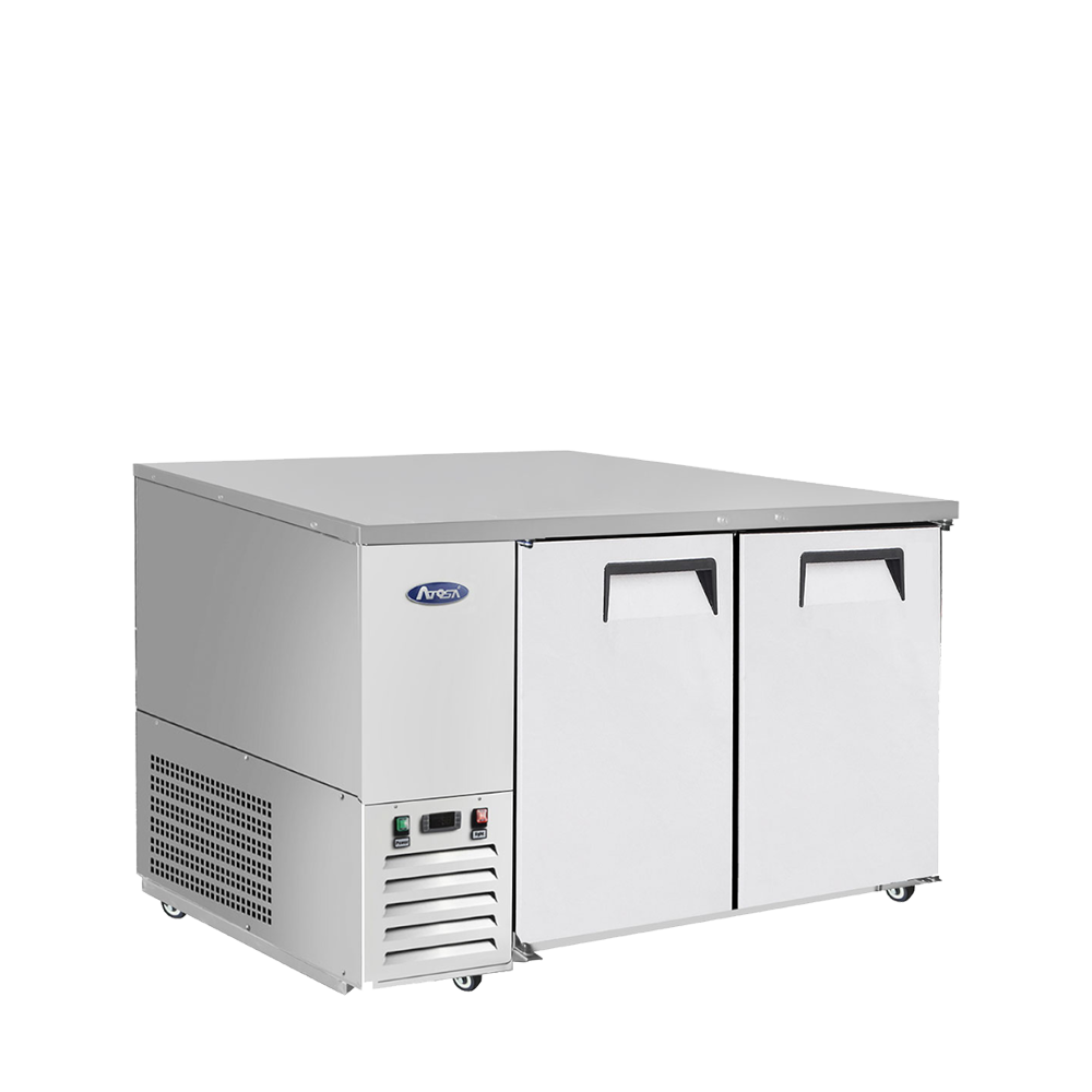 Atosa SBB59GRAUS1 59" Back Bar Cooler Shallow Depth (S/S Exterior)