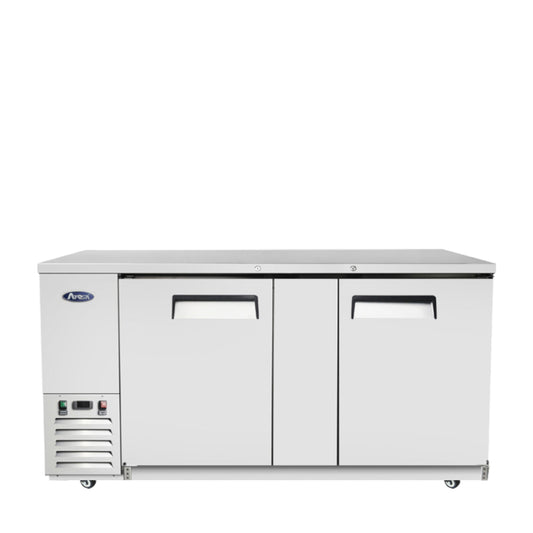 Atosa SBB69GRAUS1 69" Back Bar Cooler Shallow Depth (S/S Exterior)