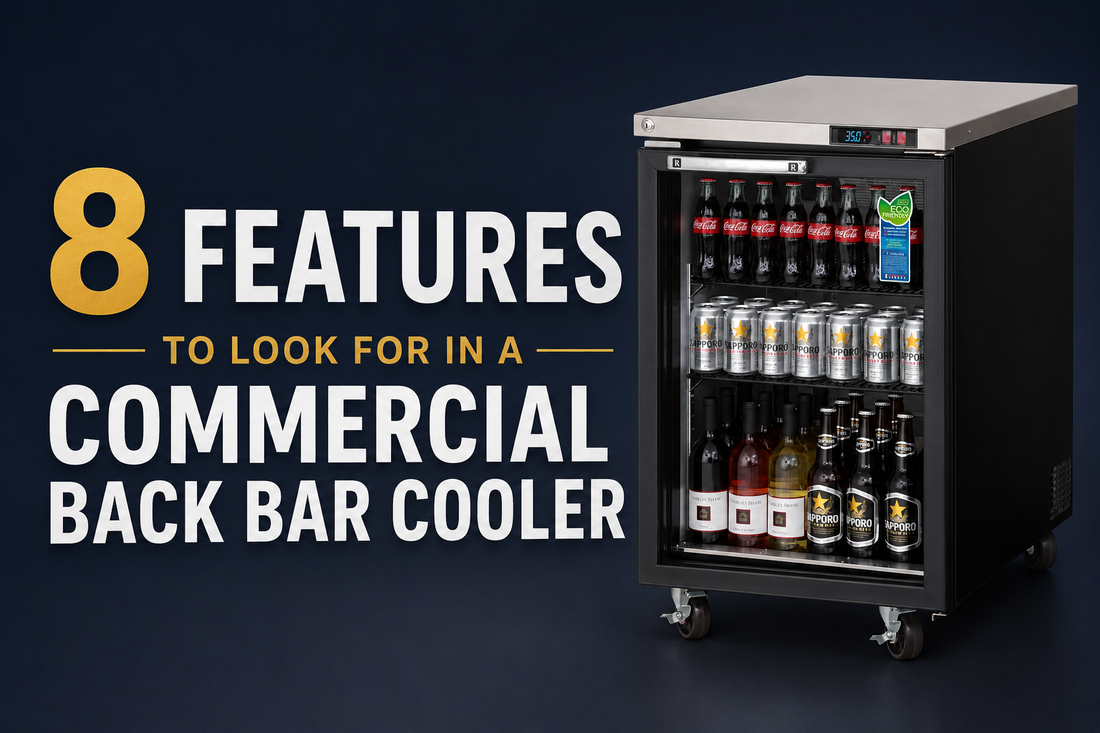 commercial back bar cooler