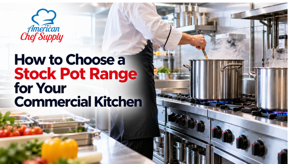 How to Choose a Stock Pot Range for Your Commercial Kitchen