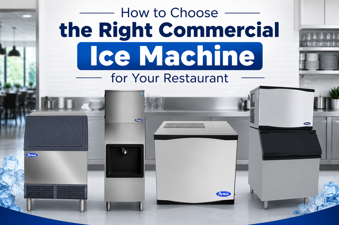 How to Choose the Right Commercial Ice Machine for Your Restaurant
