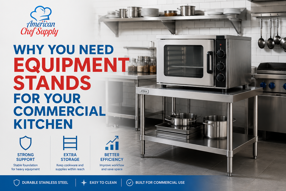 Why You Need Equipment Stands for Your Commercial Kitchen