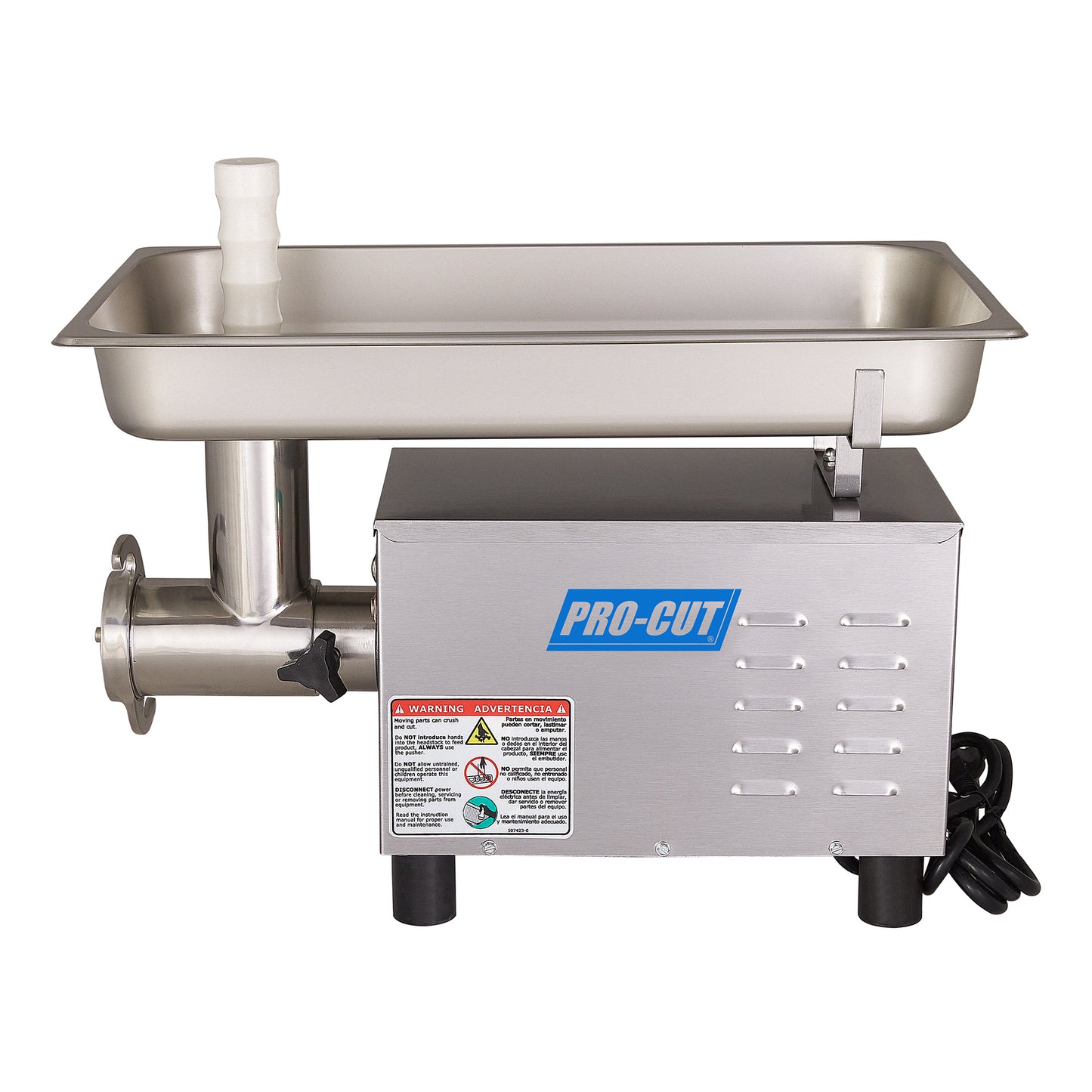 Pro-Cut KG-12-SS #12 Stainless Steel Meat Grinder