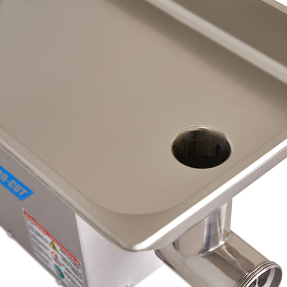 Pro-Cut KG-12-SS #12 Stainless Steel Meat Grinder