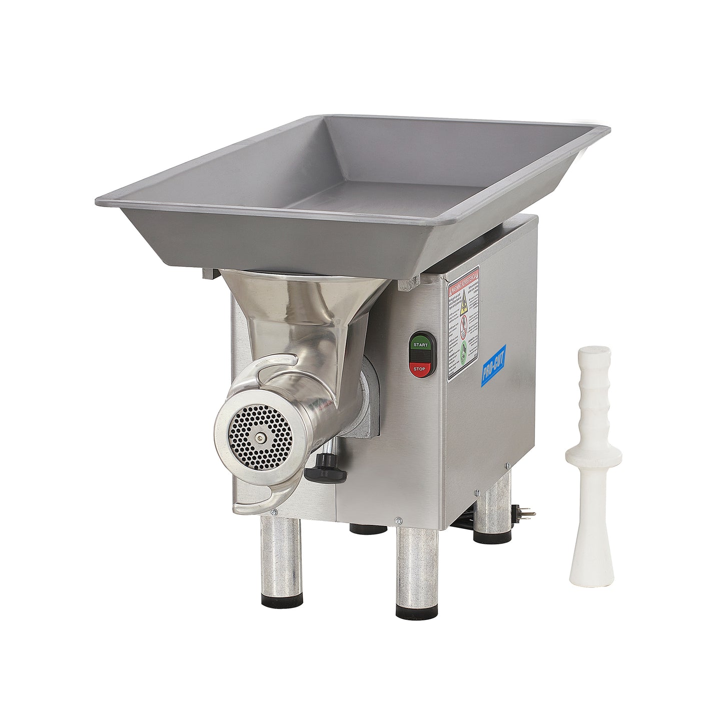 Pro-Cut KG-22W-SS #22 Stainless Steel 1 HP Meat Grinder