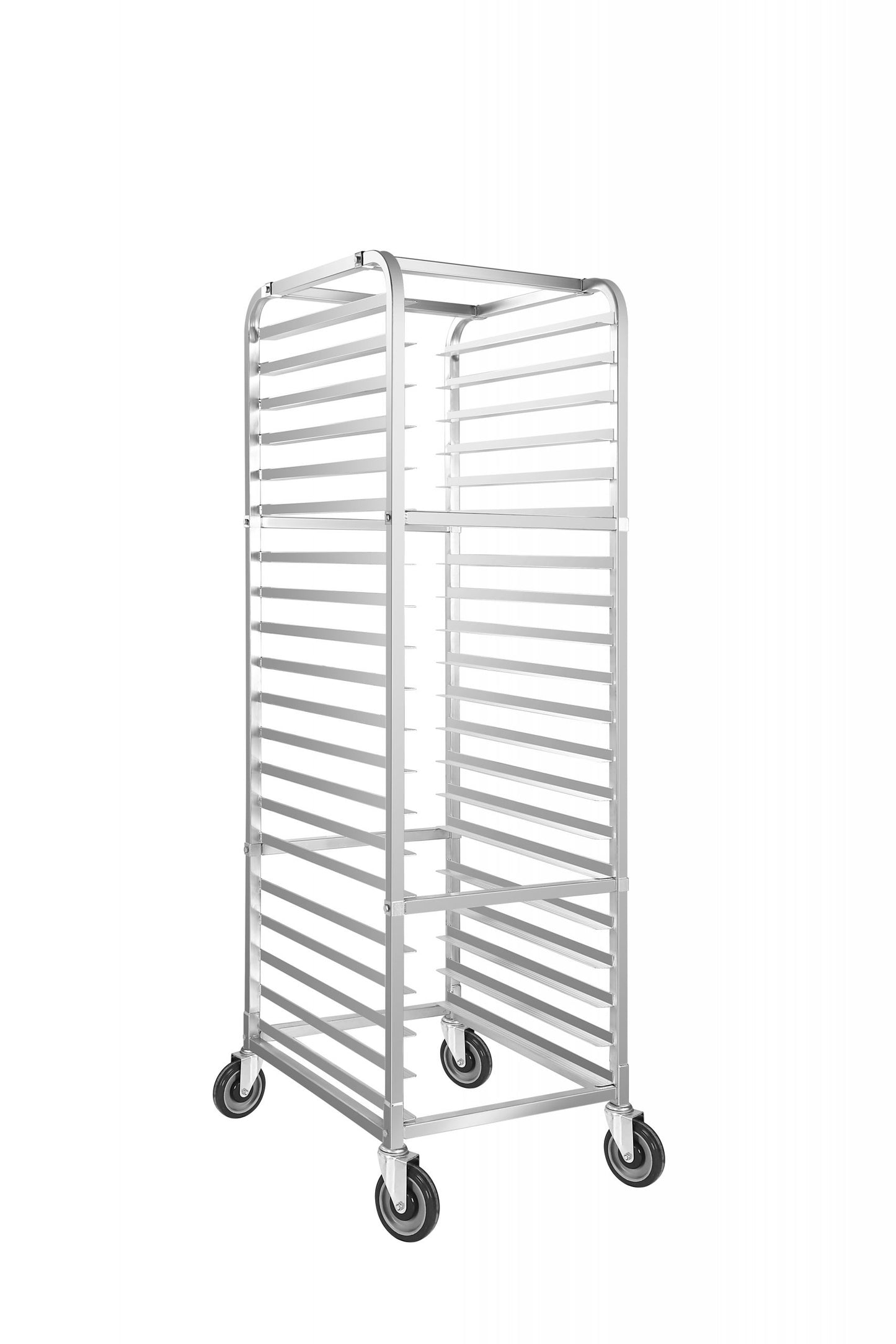 Atosa MPRA-20 Heavy-Duty 20 Pan End Load Bun/Sheet Pan Rack with Casters