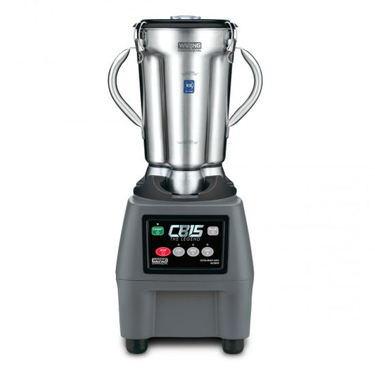 Waring CB15 3.75 HP Blender, 1 Gallon, Electronic Touchpad Controls with Stainless Steel Container