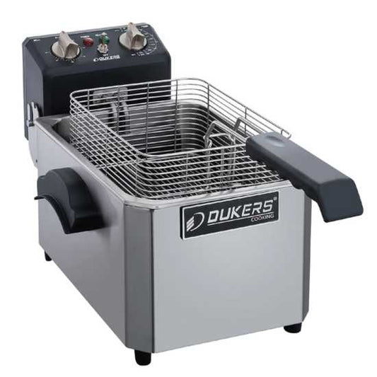 Dukers DCF7E One Basket Electric Fryer