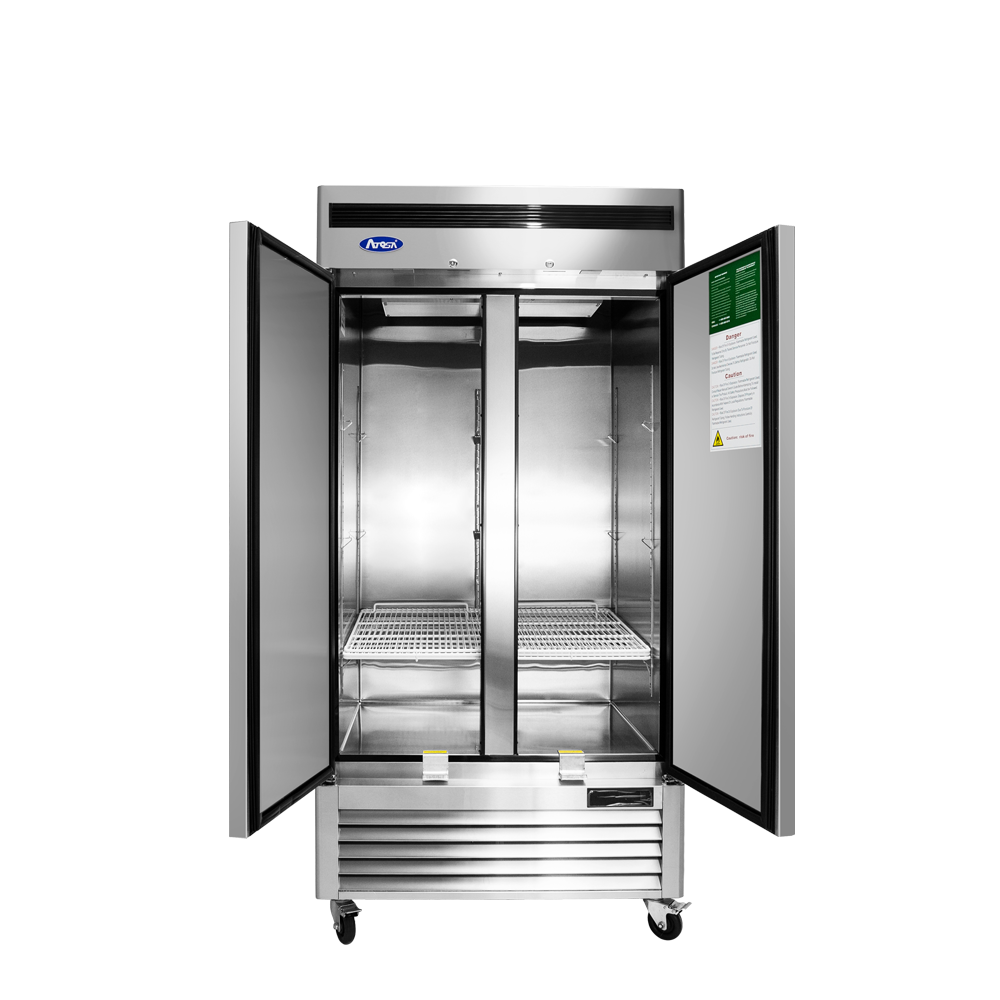 Atosa MBF8502GR Bottom Mount Slim (2) Door Freezer