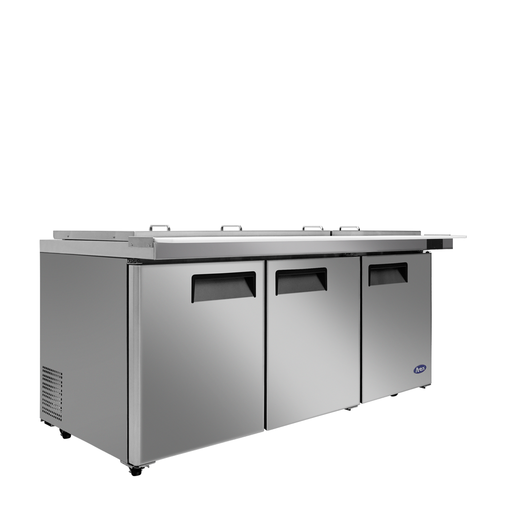 MSF8308GR 72'' Mega top Sandwich Prep. Table, 30 S/S Pans MSF8308GR 72'' Mega top Sandwich Prep. Table, 30 S/S Pans