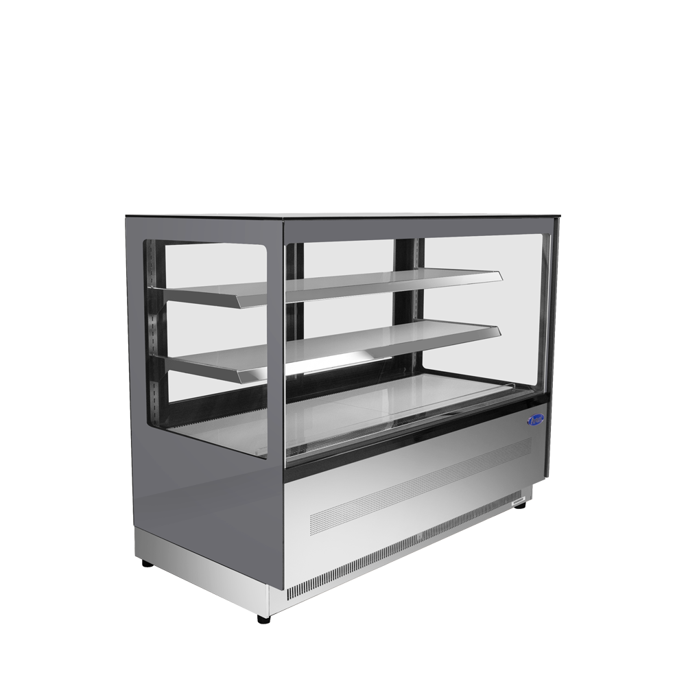 Atosa RDCS-60 Floor Model Refrigerated Display Square, 60"
