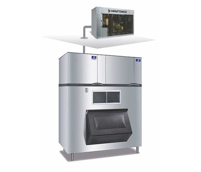 Manitowoc CVDF0600-261A QuietQube Remote Ice Cube Machine