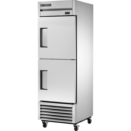 True TS-23F-2-HC Reach-In Solid Half Swing Door Stainless Steel Freezer