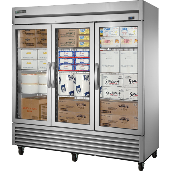 True T-72FG-HC~FGD01 Reach-In Glass Swing Door -10ºF Freezer