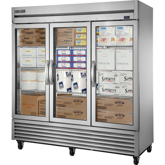 True T-72FG-HC~FGD01 Reach-In Glass Swing Door -10ºF Freezer