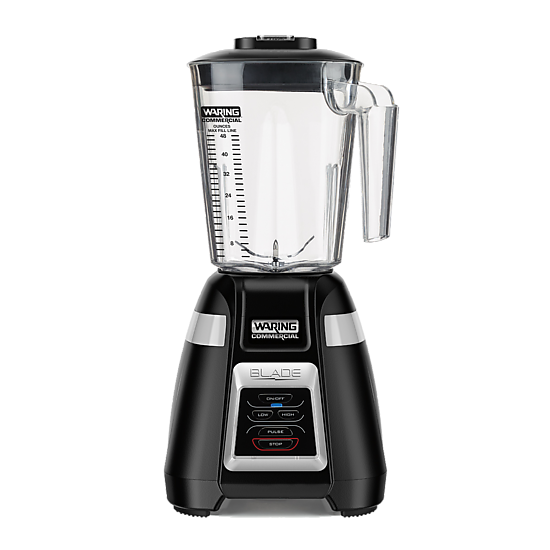Waring BB320 1 HP Bar Blender, 2-Speed/PULSE w/ Keypad and 48 oz. Container
