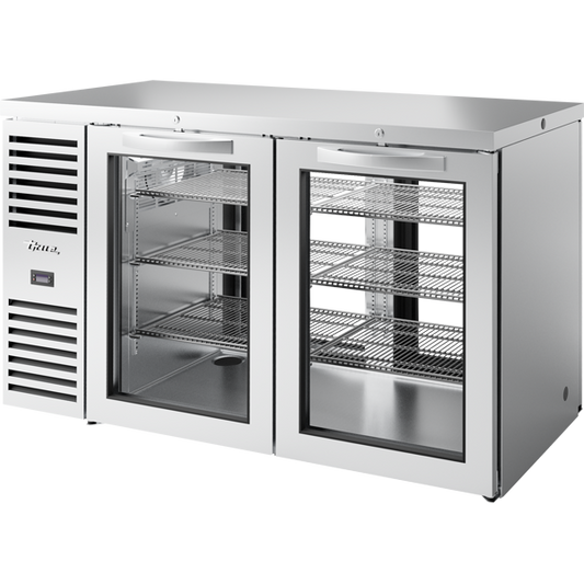 True TBR60-PTSZ1-L-S-GG-GG-1 Pass-Thru Single Zone Refrigerator