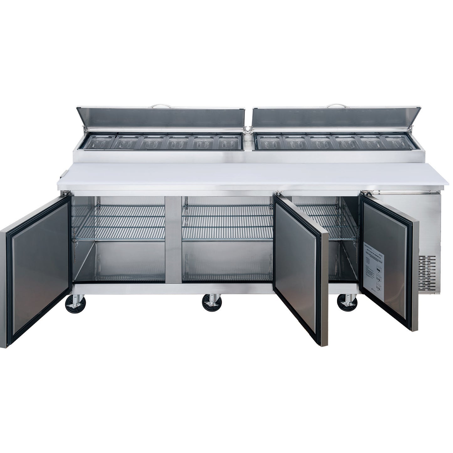 Dukers DPP90 90" Pizza Prep Table