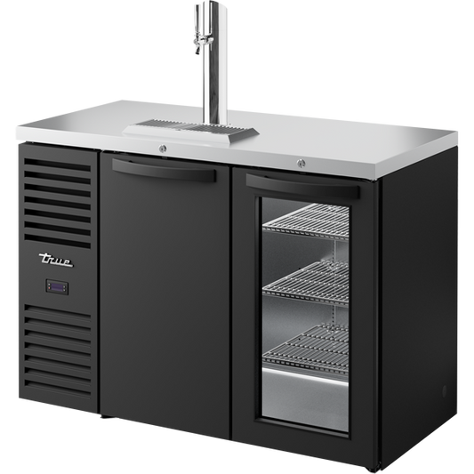 True TDR48-RISZ1-L-B-SG-1 Reach-In Single Zone Refrigerator