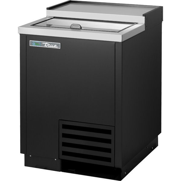 True T-24-GC-HC Solid Slide Lid Glass and Plate Chiller/Froster