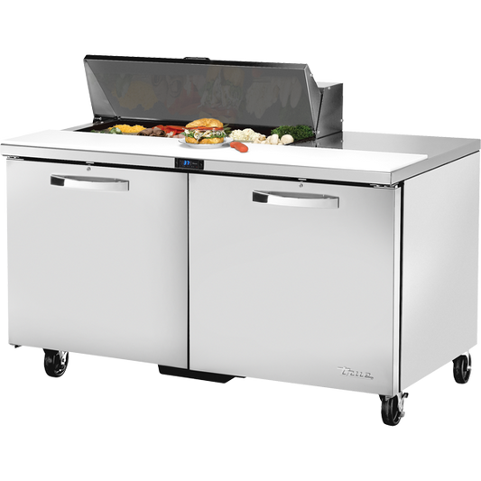 True TSSU-60-10-HC~SPEC3 Solid Door Sandwich/Salad Unit Spec Package 3