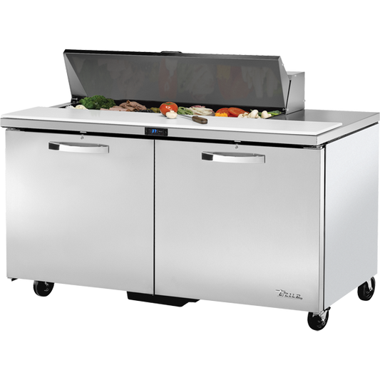 True TSSU-60-12-HC~SPEC3 Solid Door Sandwich/Salad Unit Spec Package 3