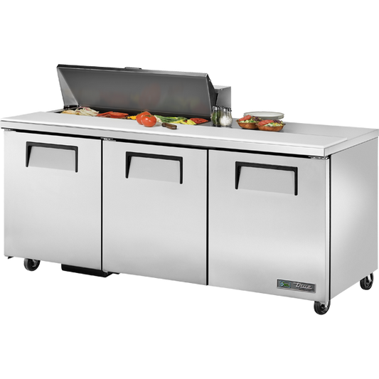 True TSSU-72-10-HC Solid Door Sandwich/Salad Unit