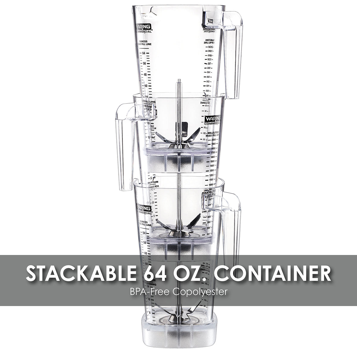 Waring MX1000XTX 3.5 HP Blender w/ Paddle Switches & 64 oz. BPA-Free Copolyester Container