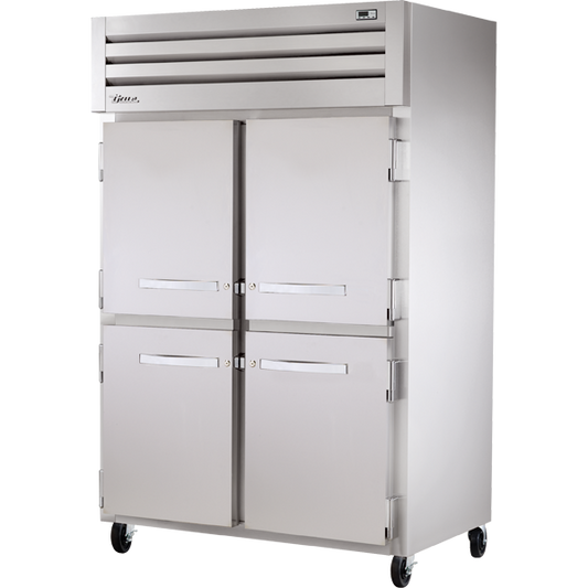 True STG2H-4HS Reach-In Solid Half Swing Door Heated Cabinet