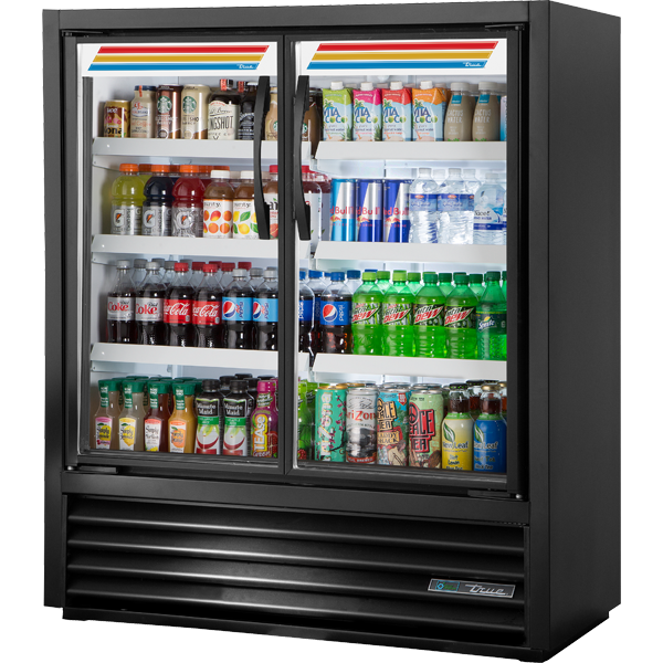 True TVM-48SL-54-HC~VM01 Slim Line Refrigerator Visual Merchandiser Version 01