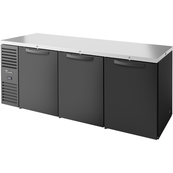 True TBR84-PTSZ1-L-B-SSS-SSS-1 Pass-Thru Single Zone Refrigerator