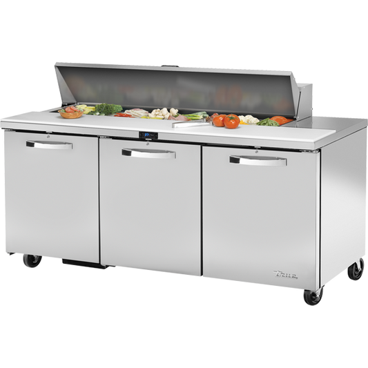 True TSSU-72-18-HC Solid Door Sandwich/Salad Unit
