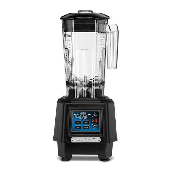 Waring TBB160 2 HP Blender, Electronic Keypad & 60-Second Timer, with 48 oz. BPA-Free Copolyester Container