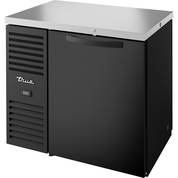 True TBR36-PTSZ1-L-B-S-S-1 Pass-Thru Single Zone Refrigerator