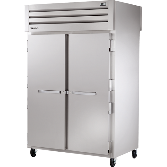True STR2RPT-2S-2S-HC Pass-Thru Solid Front/Solid Rear Swing Doors Refrigerator
