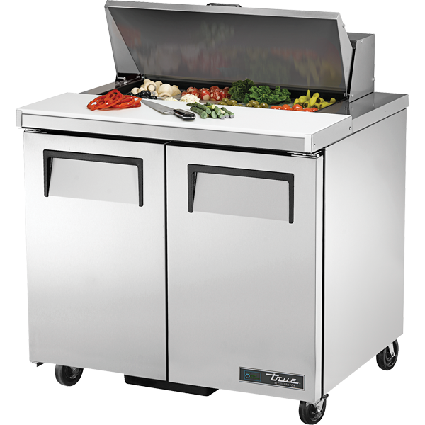 True TSSU-36-08-HC Solid Door Sandwich/Salad Unit
