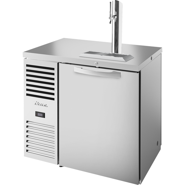 True TDR36-PTSZ1-L-S-S-S-1 Pass-Thru Single Zone Refrigerator
