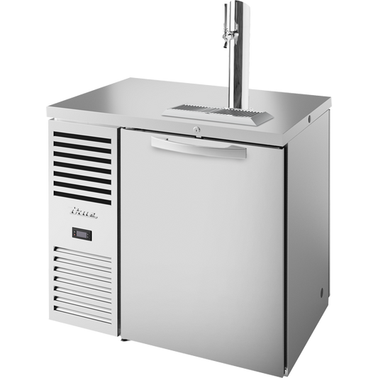 True TDR36-PTSZ1-L-S-S-S-1 Pass-Thru Single Zone Refrigerator