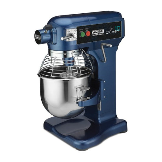 Waring WSM10L Luna 10 - 10- Quart Planetary Mixer, includes Dough Hook, Mixing Paddle & Whisk