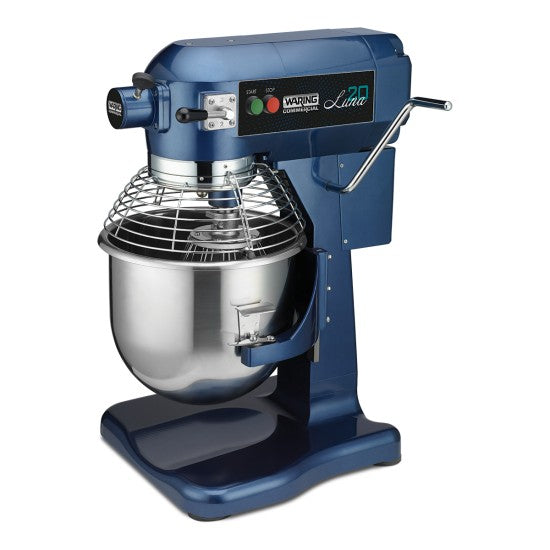 Waring WSM20L Luna 20 - 20 Quart Planetary Mixer, includes Dough Hook, Mixing Paddle & Whisk