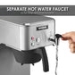 Waring WCM70PAP Airpot Coffee Brewer, Hot Water Faucet