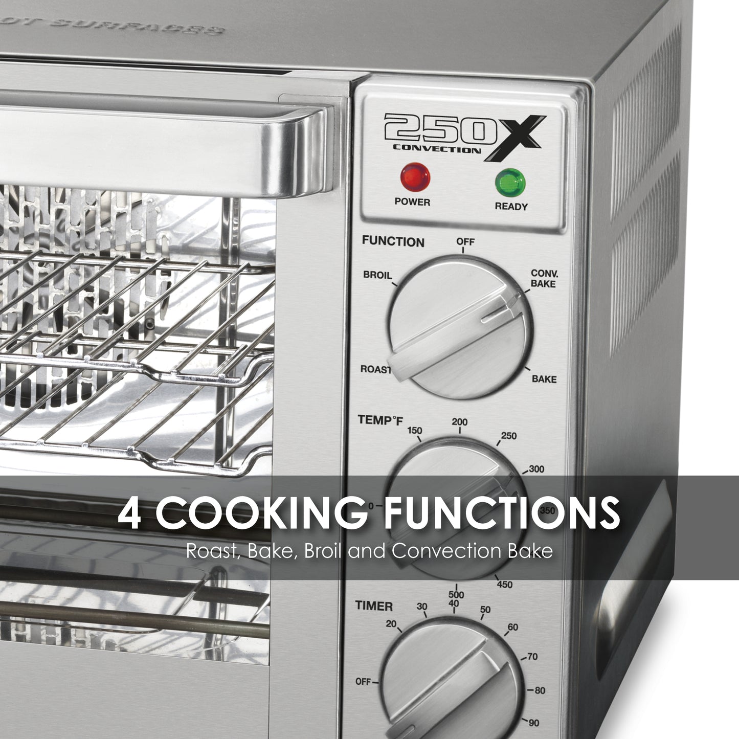 Waring WCO250X Quarter-Size Commercial Convection Oven