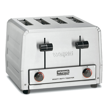 Waring WCT800 4-Slice Heavy-Duty Commercial Toaster, 120V, 19 Amp