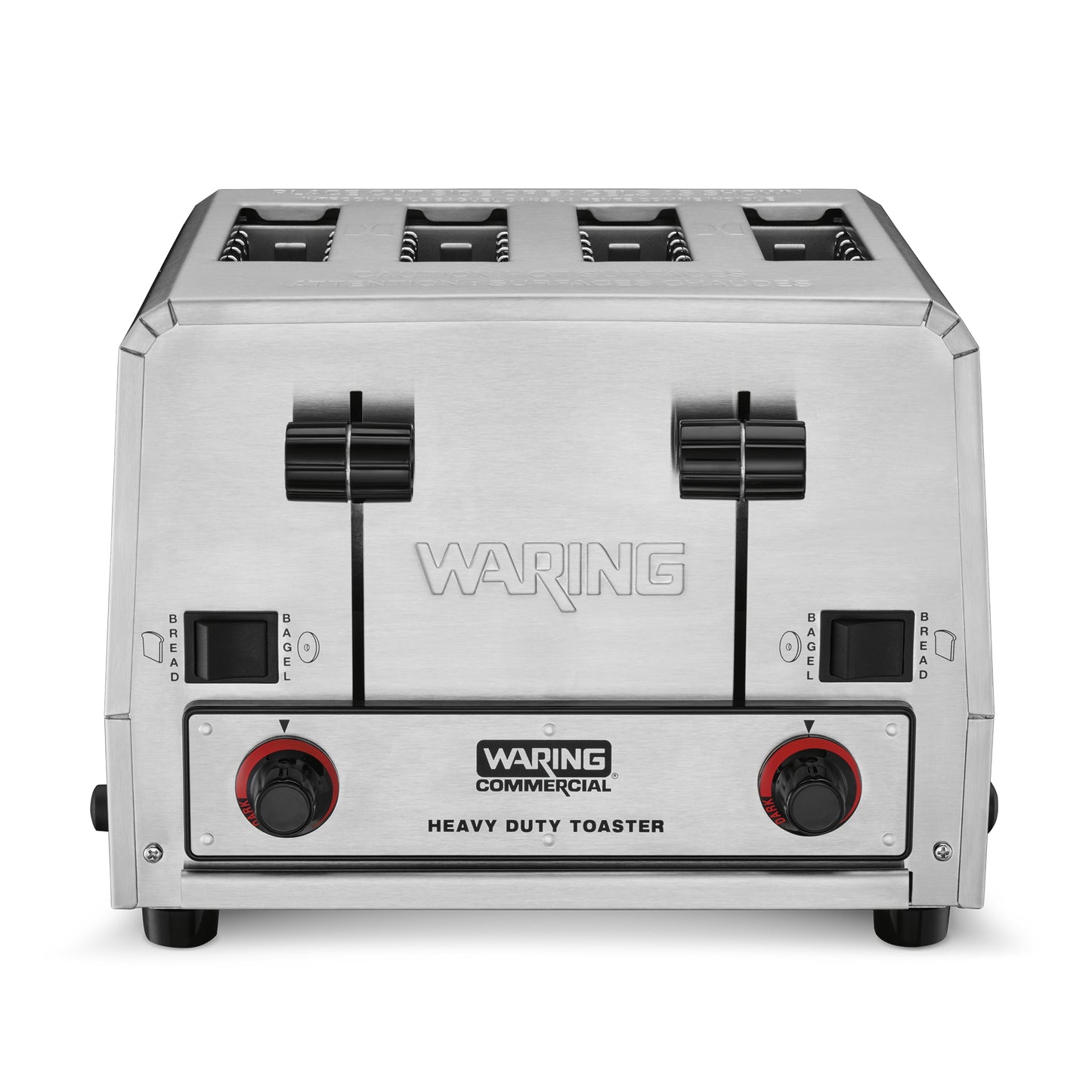 Waring WCT855 4-Slice Heavy-Duty Switchable Bagel/Toast Toaster, 240V