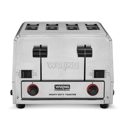 Waring WCT855 4-Slice Heavy-Duty Switchable Bagel/Toast Toaster, 240V